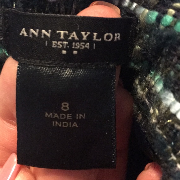 ❗️tan 💛ANN TAYLOR size 8 fully lined skirt - Picture 4 of 5